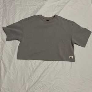 Lee Deep Shoulder Cropped Top